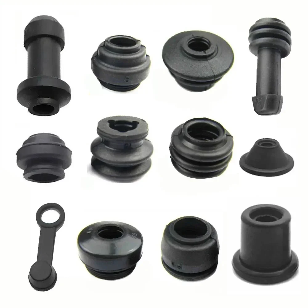 Couvercle anti-poussière pour pompe à disque en caoutchouc, capuchon étanche pour pièces de moto