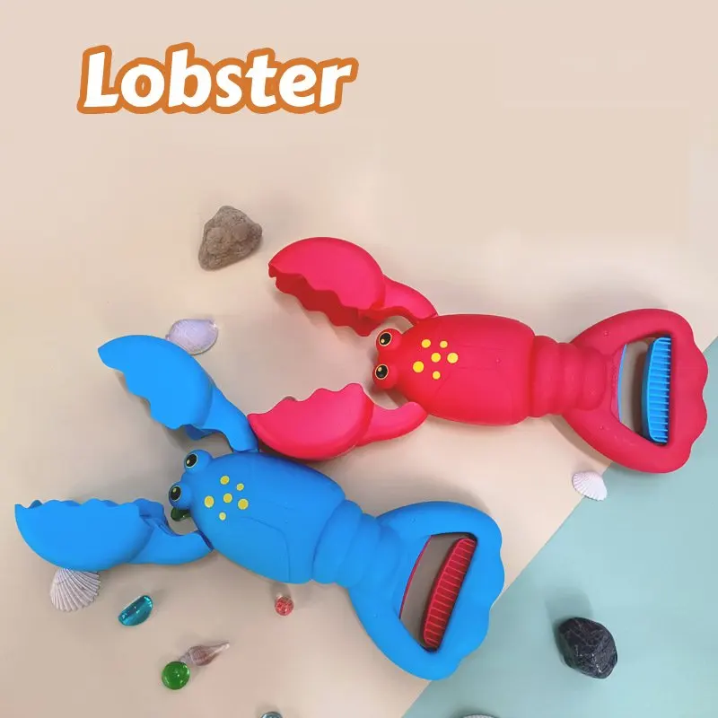 Grabber Baby Bath Toys - Beach toys sand playing Cute Colorful Lobster Claw Catcher Swimming Pools & Outdoors - Educational Game