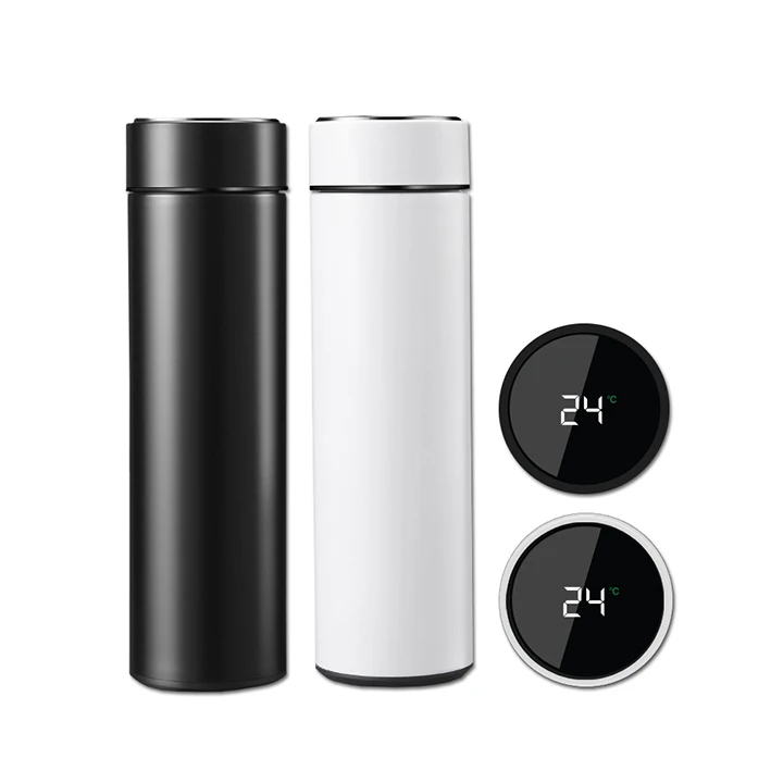 Touch LED Temperature Display Temperatures Cold Sten Smart Tumbler