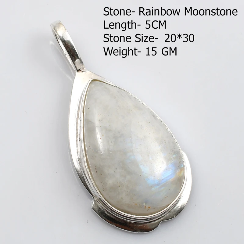 Genuine Charoite Prehnite Moonstone Casting Pendant