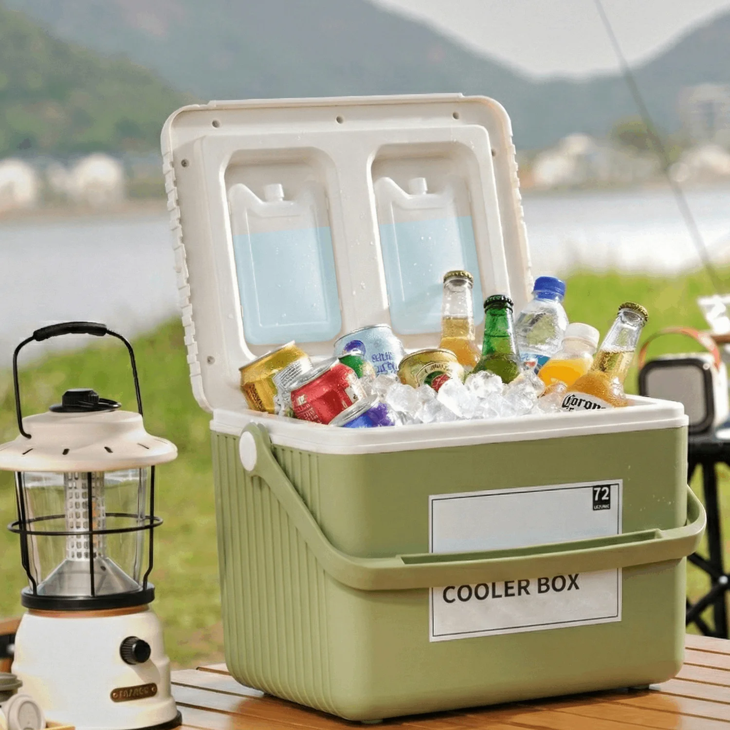 3LInsulated Box For Outdoor Camping Picnics Ice Cube Cooler Car Refrigerator Portable Ice Bucket For Keeping Things Cold