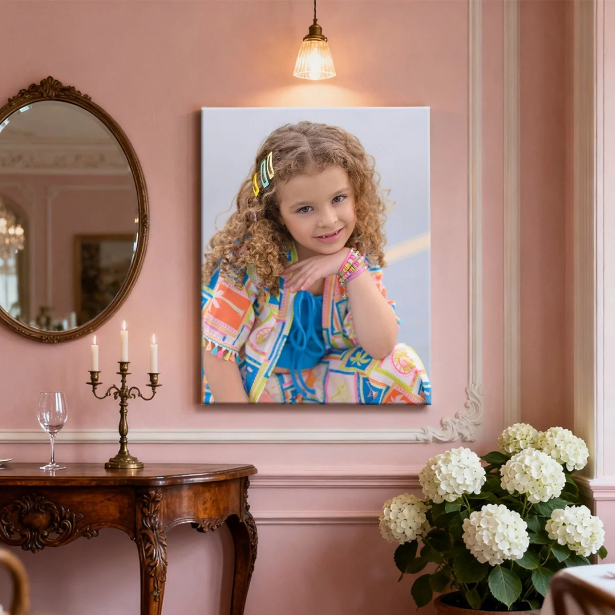Custom Canvas Wall Art with Your Own Images — Personalized Portrait Canvases and Unique Decorative Pieces Available in Various S