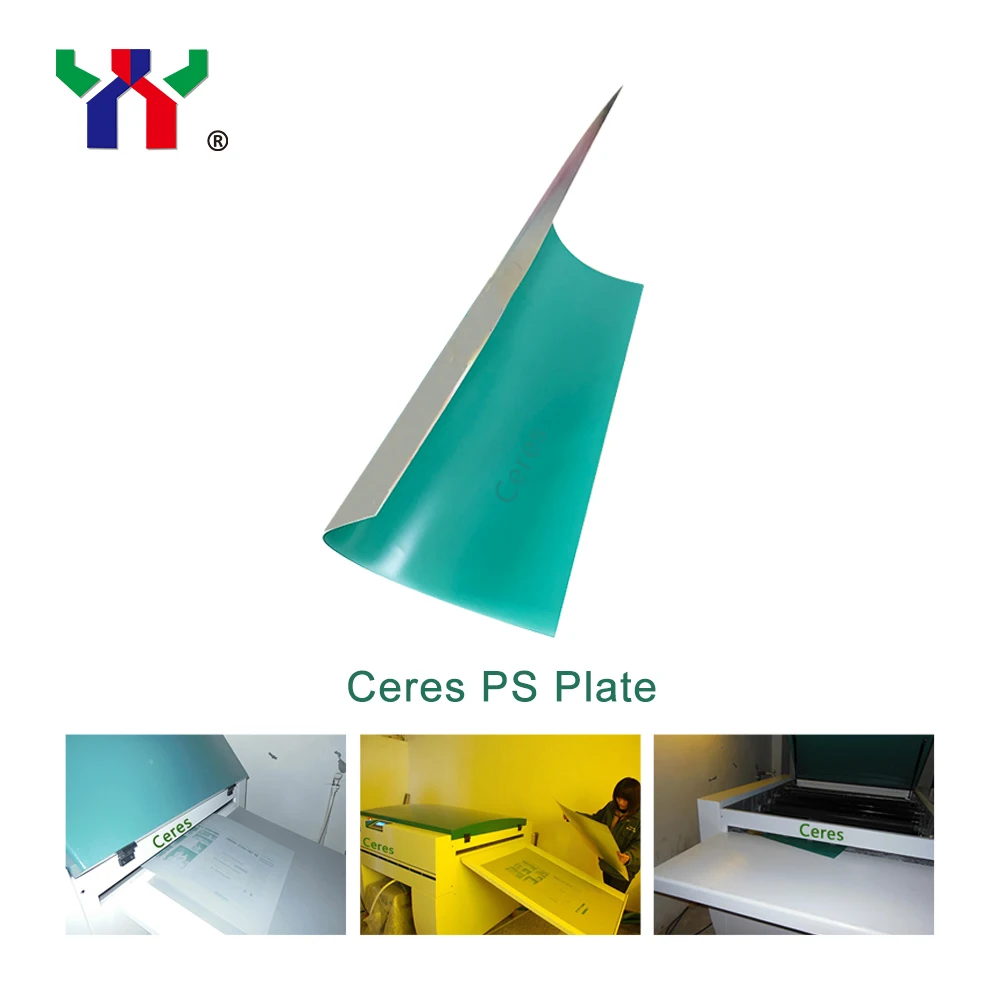 1 box High Quality Best Selling Ceres PS Plate for SM52 Offset Printing Machine,525*495*0.15mm,100 pcs/carton