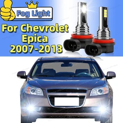 2pcs 6000K Car Front Fog Light LED Bulb Accessories Lamp For Chevrolet Epica 2007 2008 2009 2010 2011 2012 2013 Plug and Play