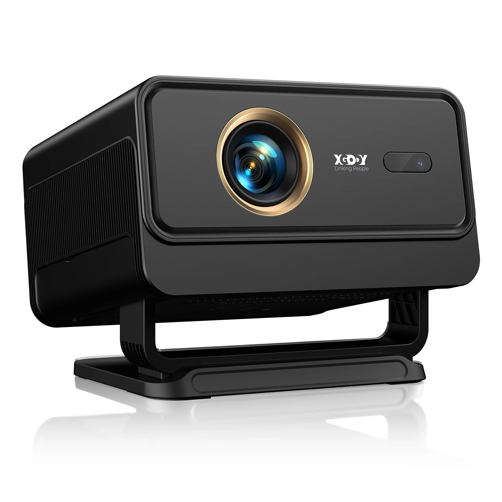 Proyector 4K Xgody 650 Ansi Nativo 1080P Compatible con 4K/8K Android 14 Enfoque Automático de Tiro Corto Corrección Trapezoidal Wifi 6