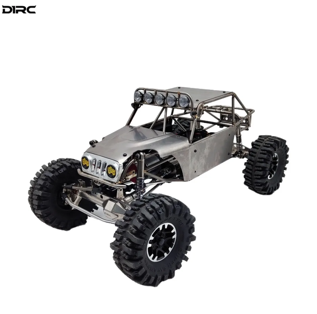 D1RC VP H10 CNC Aluminum Tube Chassis Roof Cover Metal Top Shell for 1/10 Scale RC Crawler Model Car