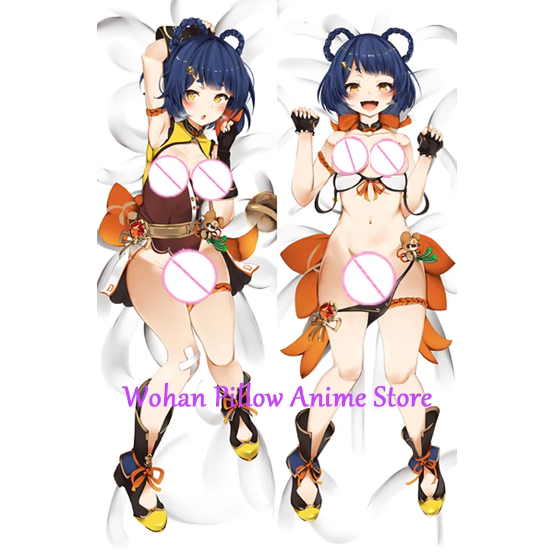 

Dakimakura Anime Pillow Cover Xiangling Double Sided Print Life-size Halloween Christmas Decoration