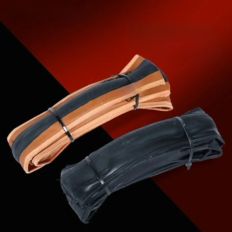 AliExpress Ontrack Folded Tire Road 700X25C 28C Blade 30Tpi Skin Wall Black