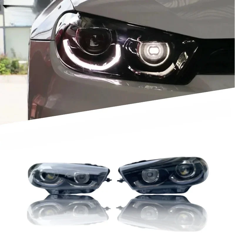 Auto Accessoires Voor VW Scirocco koplamp Montage 2009-2014 koplamp running lights upgrade naar LED auto licht accessoire - afbeelding 2