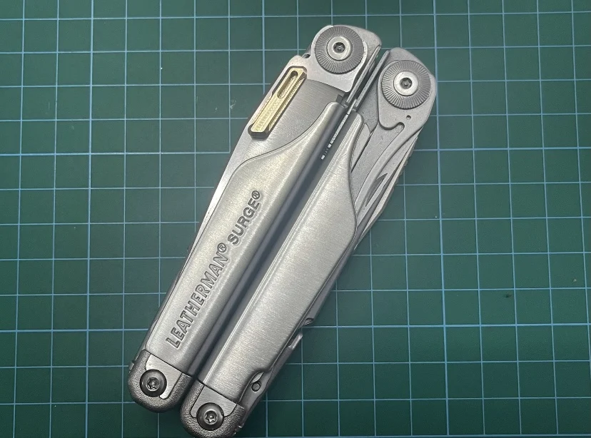 Leatherman-piezas de reequipamiento de sobretensión, botón rápido, cuchillo, botón pulsador, acero inoxidable 303