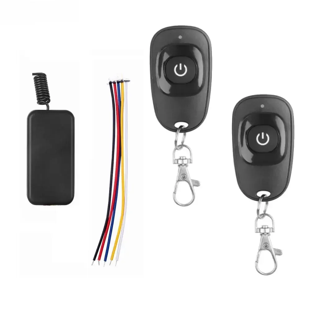 DC5 -12V Mini przekaźnik przełącznik zdalnego sterowania mały kontakt kod uczenia się bezprzewodowy odbiornik nadajnik ASK 433Mhz pilot — zdjęcie produktu 7