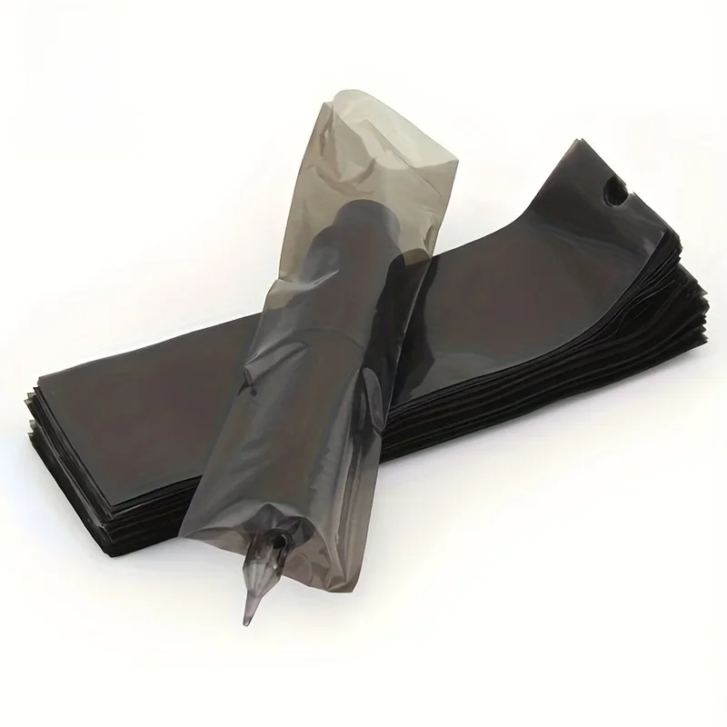 Cartouche jetable Machine à tatouer couvre manchon stylo sacs tatouage noir plastique stylo manches pour Machine à tatouer pince stylo fournitures