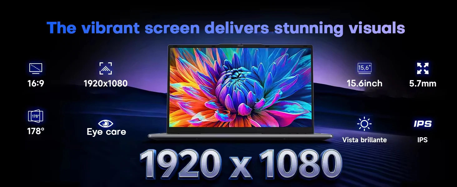 15.6" Laptop Computer Intel Core I7 1165G7 Windows 11 Pro Portable Notebook PC 16GB RAM 1TB 2TB SSD Backlight Office Study Laptops Gaming