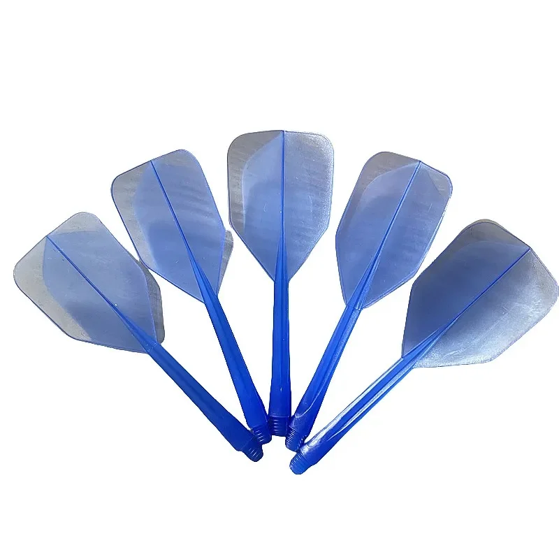 Fléchettes professionnelles durables anti-chute 75mm, 5 pièces/lot, 2 couleurs, vol 2BA vis souple en un