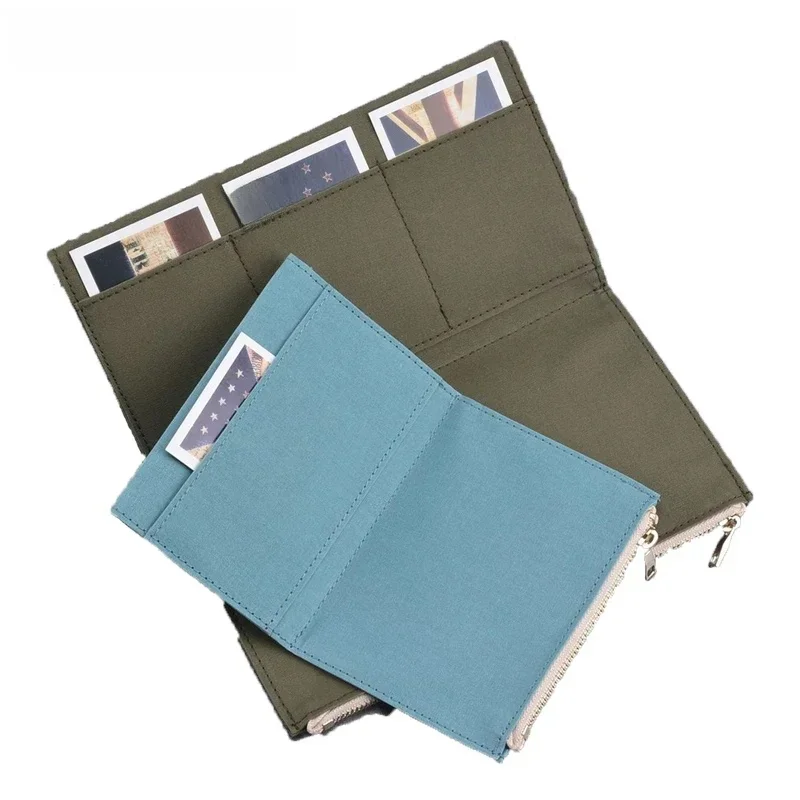 Fromthenon Vintage torba do przechowywania dla Midori Travelers Notebook kieszeń na zamek błyskawiczny Retro płótno etui na karty teczka szkolne artykuły papiernicze — zdjęcie 2