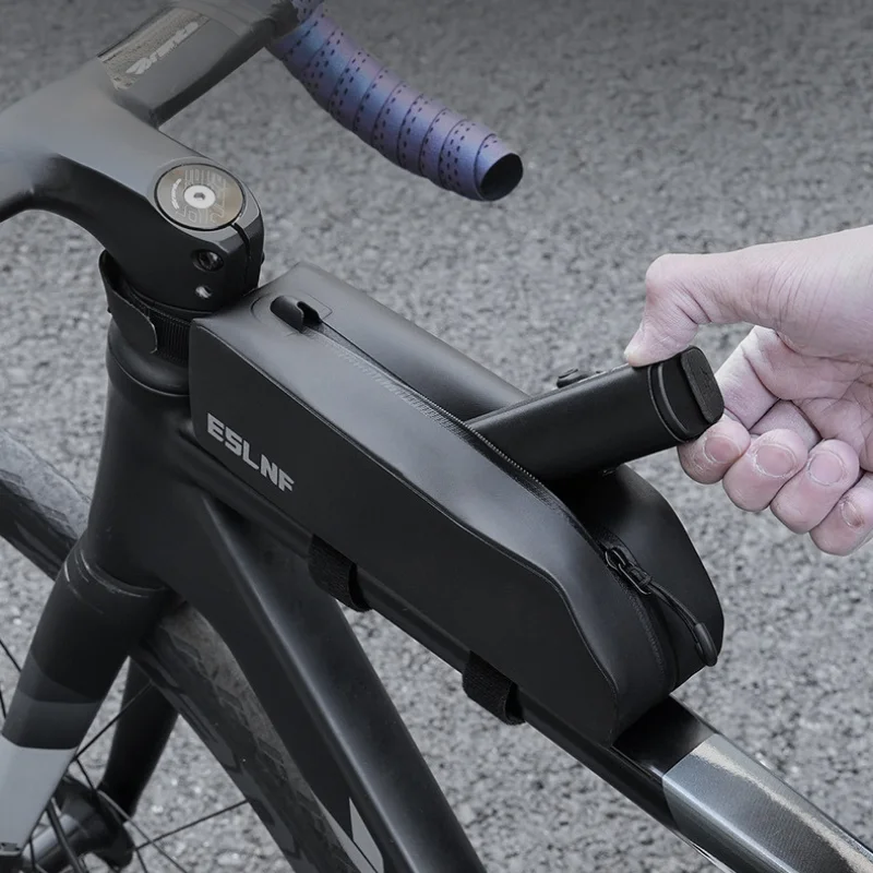Offbondage – Sac De Tube SupéRieur De VéLo, Sac De VéLo éTanche, Sac De Cadre Avant De Cyclisme, Boulon Et Ceinture De Route Vtt, Sac D'éQuitation, Accessoire De VéLo-image