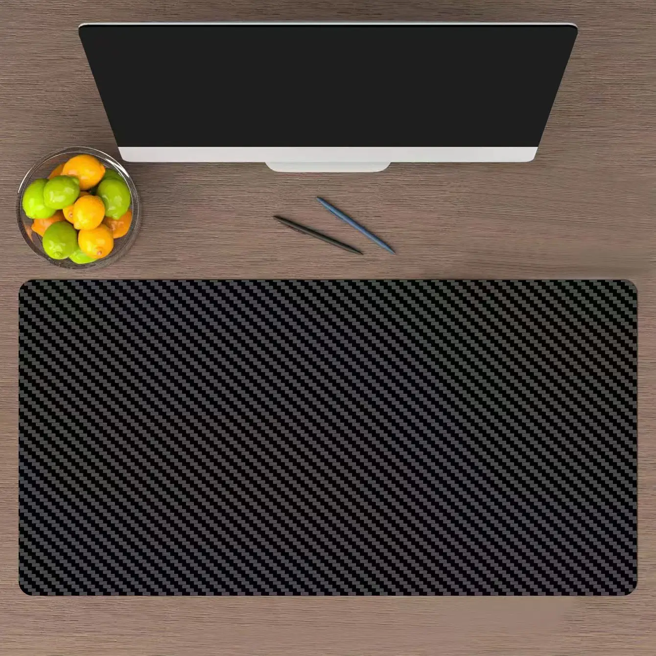 3K carbon Fiber Board Mouse Pad Comfortable Smooth and Durable 280x190x1mm