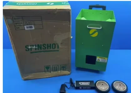 1000% Summer Discount SPINSHOT PRO TENNIS BALL MACHINE (The Best Model for Easy Use) PLAYER Open Box