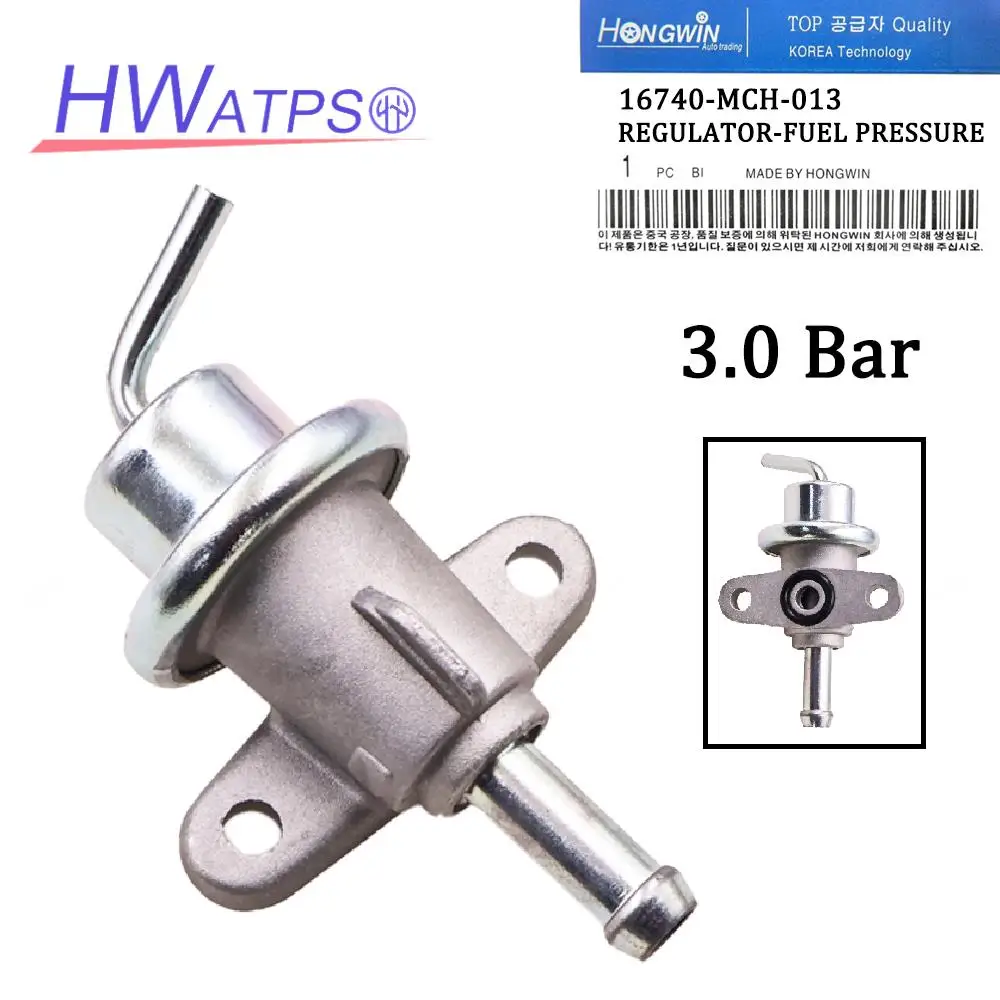 HWATPS For Honda VTX1800C VTX1800R VTX1800S 2002-2004  Fuel Injection Pressure Regulator 16740-MCH-013 16740MCH013 16740 MCH 013