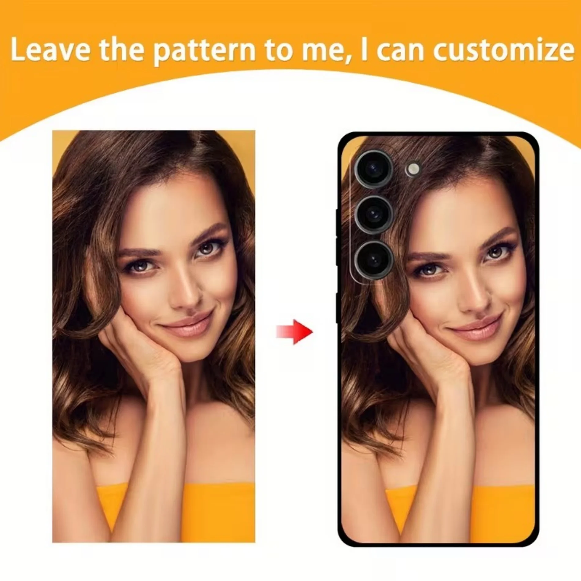 Upload Any Photo Customized DIY Soft TPU Case For Samsung Galaxy S25 Edge S26 S24 S23 S22 S21 S20 Ultra S10 Plus FE 5G Cover