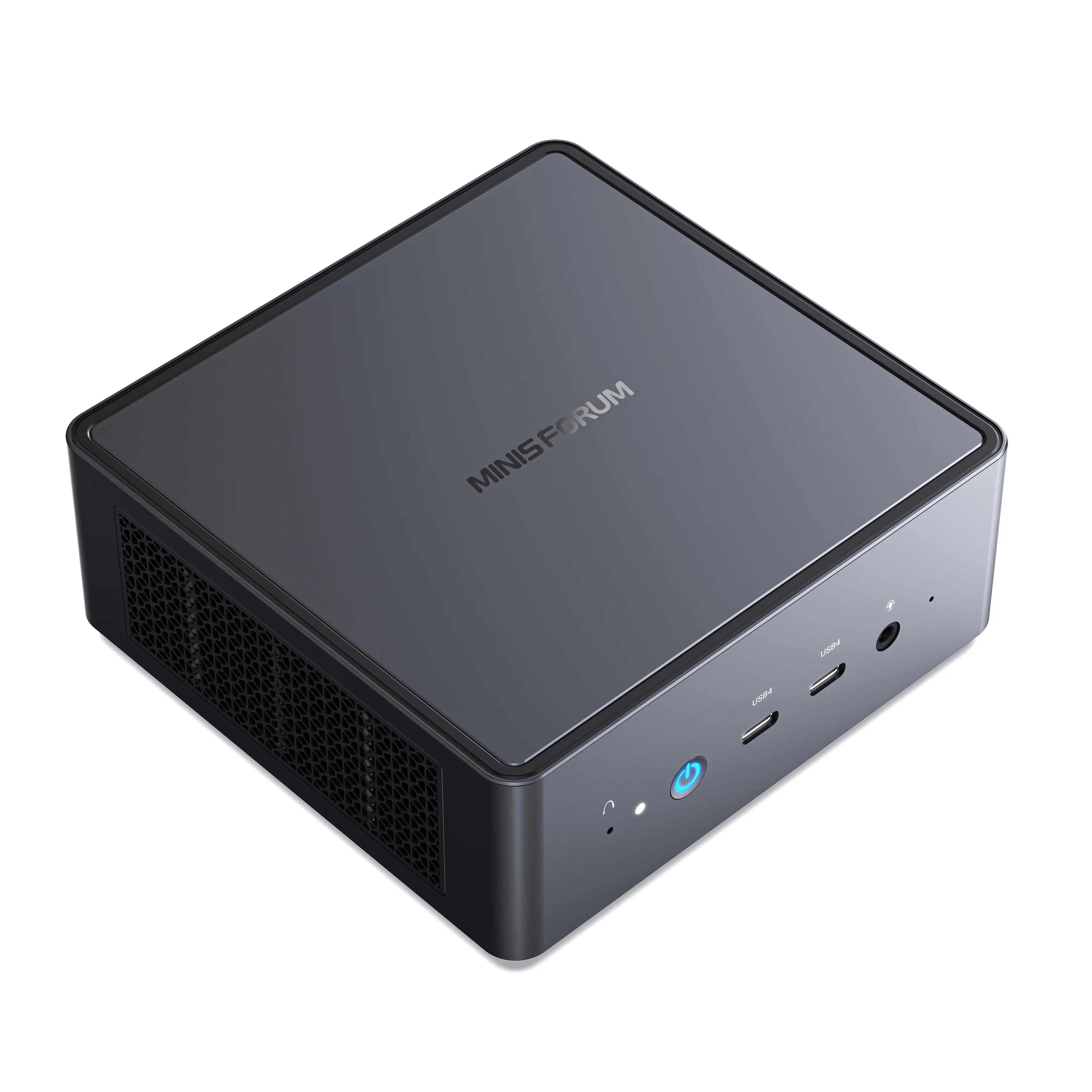 MINISFORUM-Mini PC de jeu AMD Ryzen 9, UM890, UM880 Pro, 8945HS, 7940HS, R7 8845HS, 2 x DDR5, vague froide, 2 x PCIE 4.0, WiFi 6E