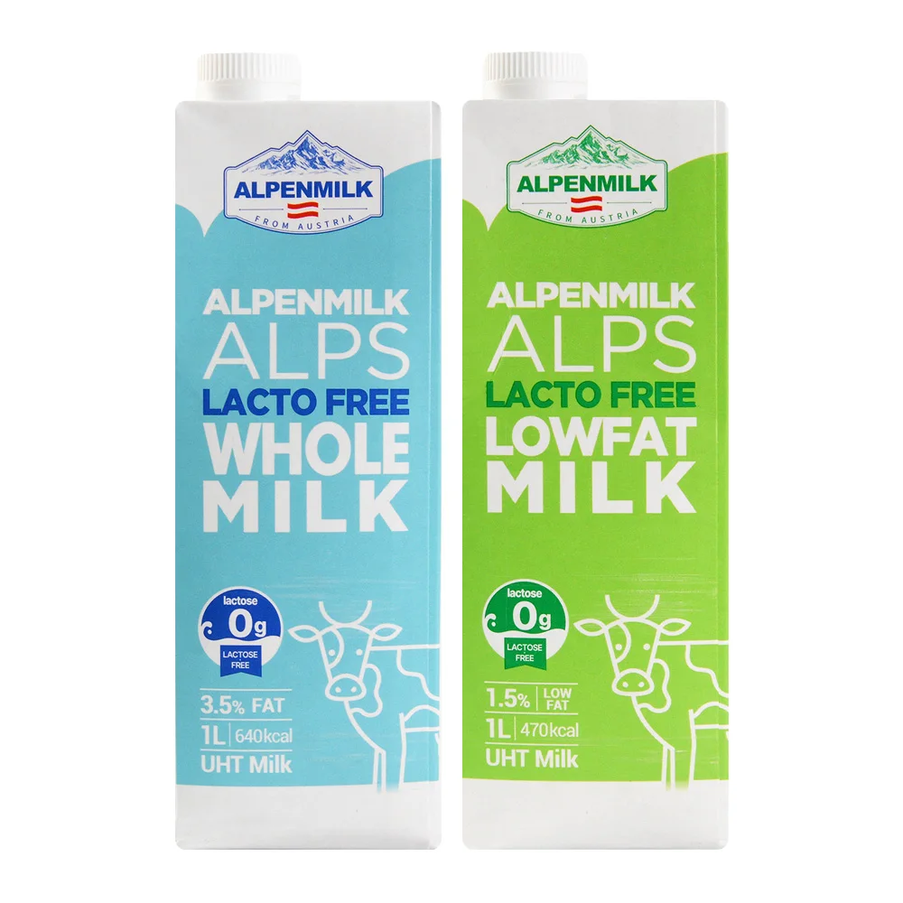 Alps 2 variedades de leche estéril lactopri, 6L