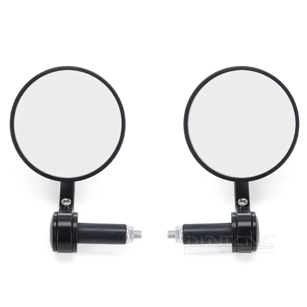 Motorrad Zubehör Fahrrad Straßenbahn Geländewagen All-Terrain Universal Lenker Ende Rückspiegel 95 MM Glas Seite Spiegel – Detail 6