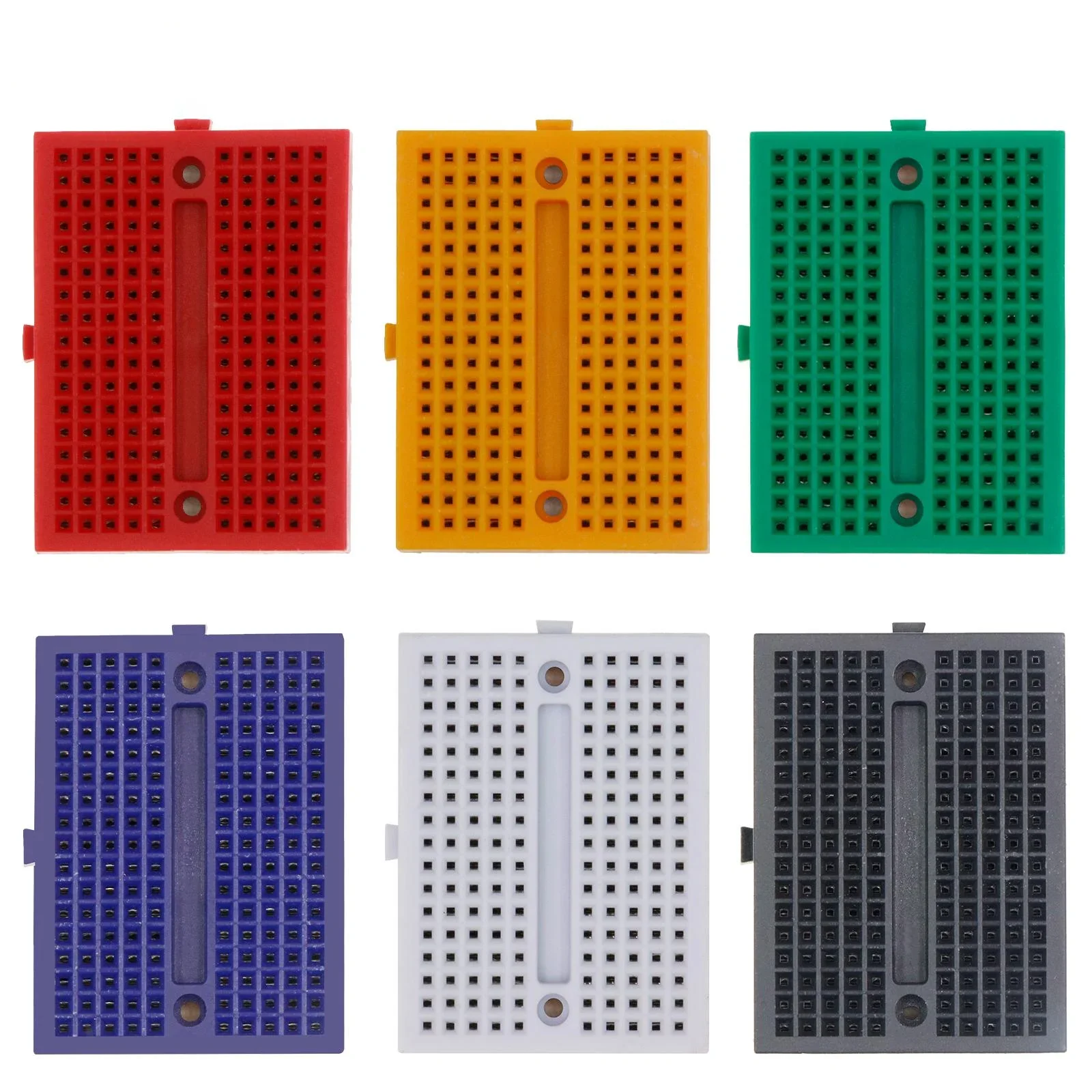 6 Stuks Mini Breadboard Kit Met 170 Tie Punten-Soldeerloze SYB-170 Prototype Pcb Brood Board Voor Arduino, Raspberry Pi, En Meer - afbeelding 2