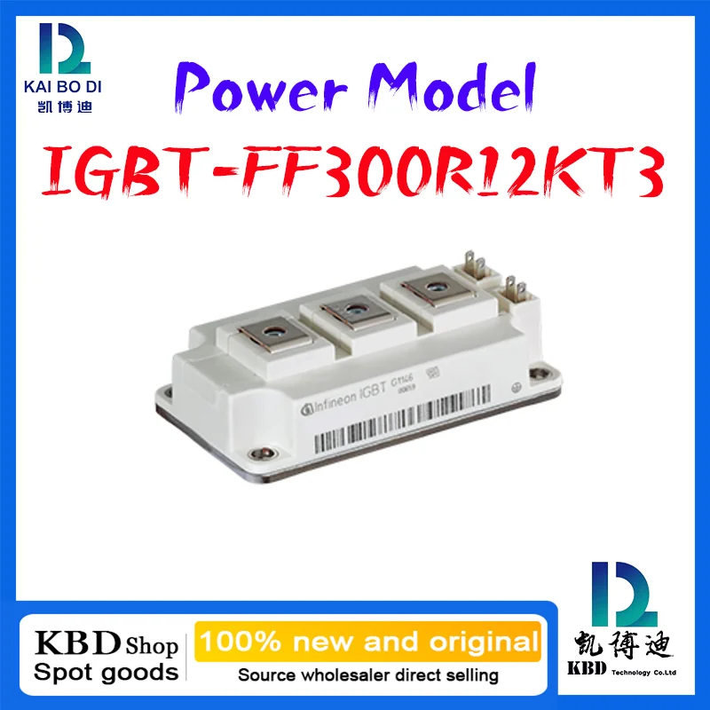 

IGBT 100% New and Original FF300R12KT3 / FF300R12KT3PE / FF300R12KS4 / FF300R12KT4 / FF300R12KE3 / FF300R12KE4 Power Model