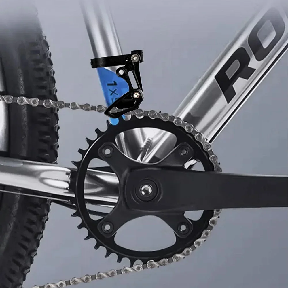 AliExpress rrskit Rrskit Mountain Bicycle Chain Guide Positive And Negative Tooth Chain Stabilizer To Prevent Chain Drop for Mountain Road Bike
