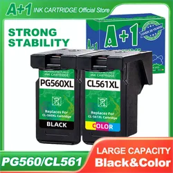 PG-560XL PG560 CL-561XL CL561 cartuccia di inchiostro rigenerata per Canon PIXMA TS5350 TS5351 TS5352 TS5353 TS7450 TS7451