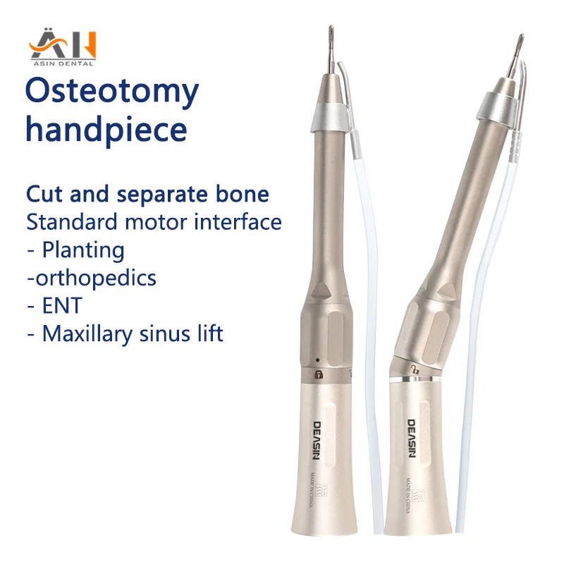 

Dental Micro Surgery Handpiece 20° Straight Nose Head Surgical Operation 1:1 Direct Drive External Spray Dentistry Tool