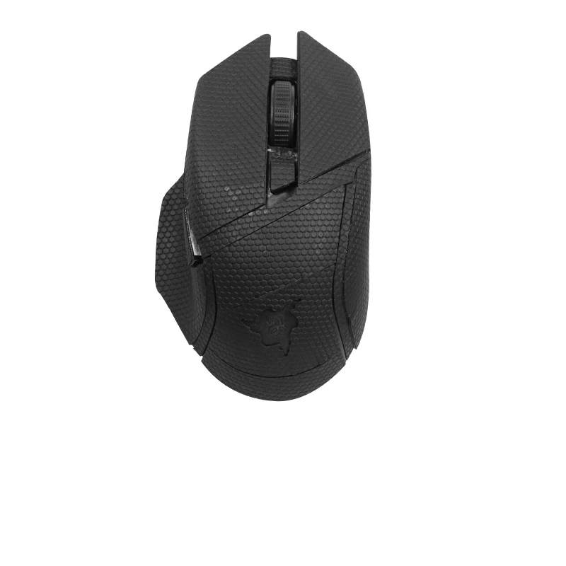المضادة للانزلاق ماوس ملصق الجلد المدبوغ كامل/نصف غطاء الفئران ملصق ل رازر Basilisk X الماوس