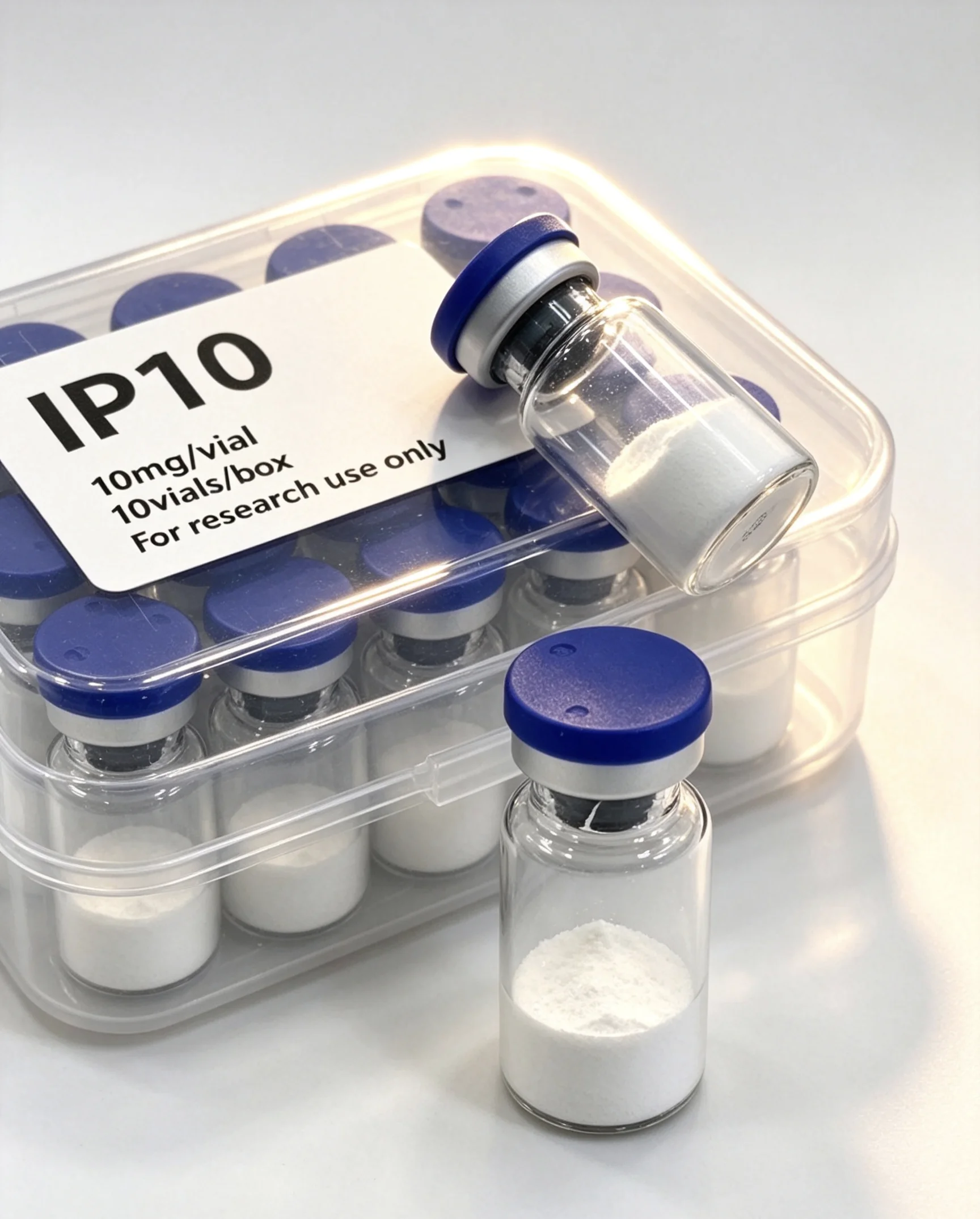 IP Series Freeze-Dried Powder Bottle Set, Moisturizing Facial Essence, Freeze-Dried Powder