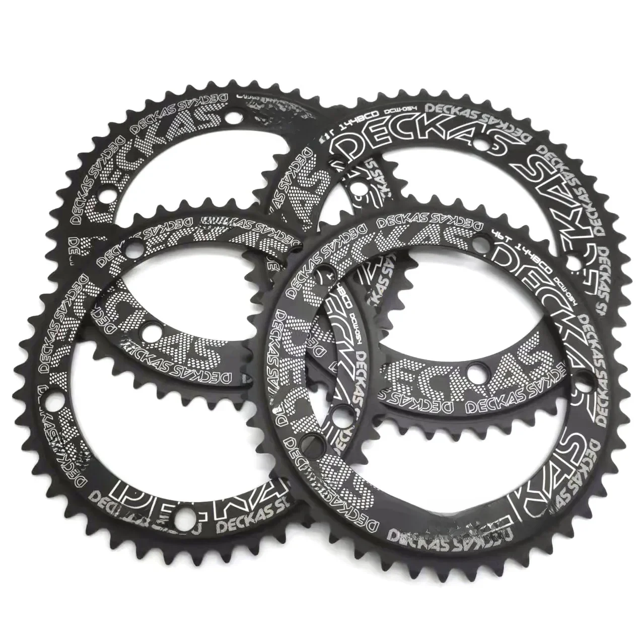AliExpress Deckas 144BCD Chainring 44T 46T 48T 50T 52T 54T 56T Single Chainring Upgraded Version Of Positive Negative Teeth For TMB Bike