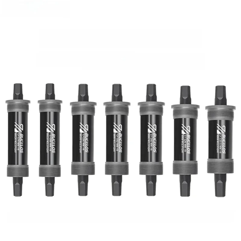 AliExpress BUCKLOS Bike Bottom Bracket BSA BB68 Square Threaded Bottom Bracket Bicycle Hollow Axle for MTB Road Folding Bike E-Bike Part