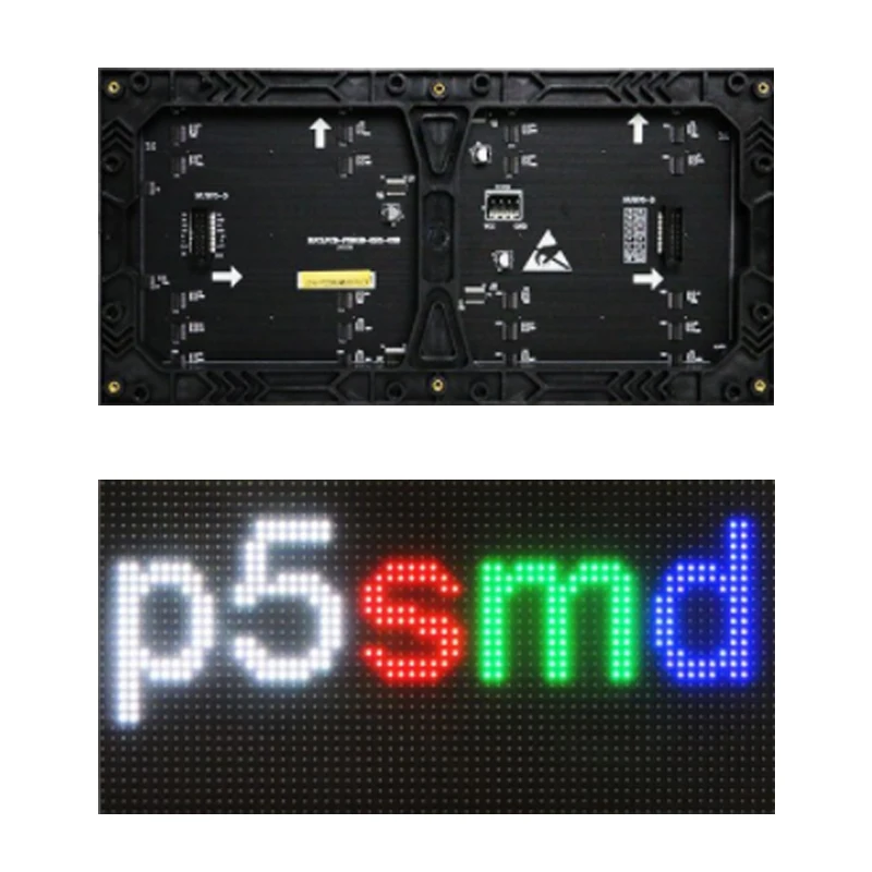 

Pixels Pitch 5mm, P5 Indoor led Matrix Module Panel, Full Color, SMD2121, 64x32 dots, 320x160mm (Full Color, 320 * 160mm)