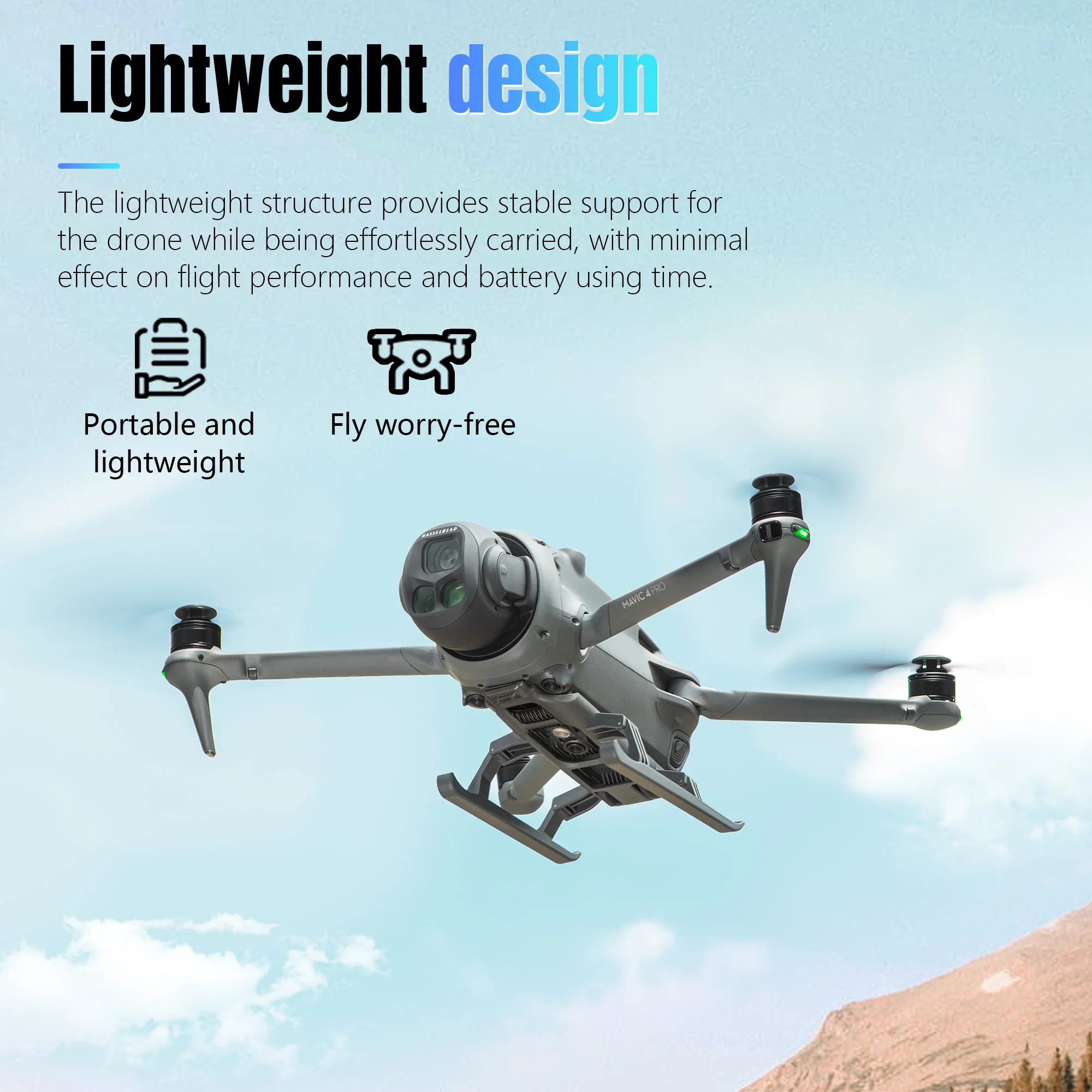 STARTRC DJI Mavic 4 Pro Tripé - Drone Gimbal Mount avaliação e preço