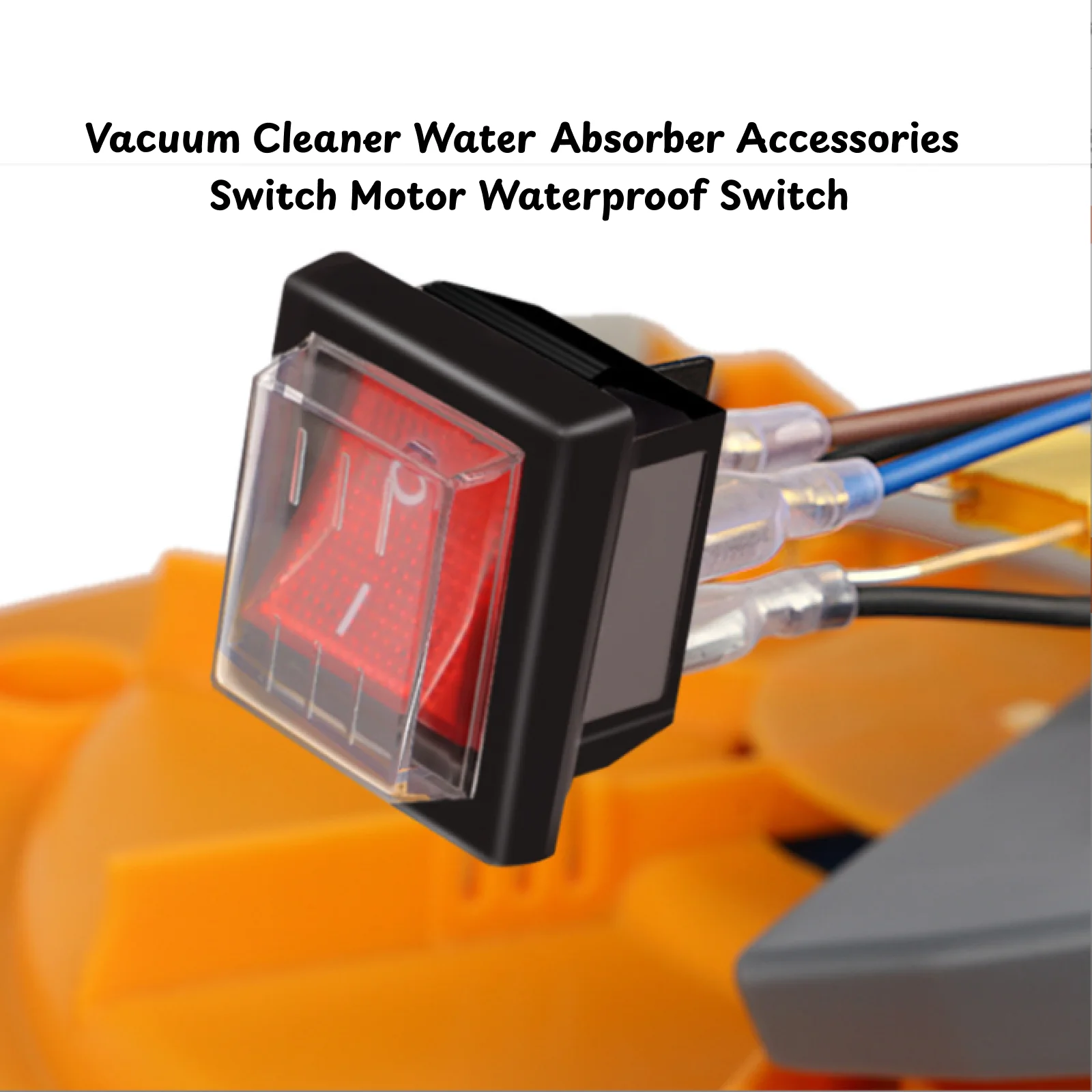 Industrial Vacuum Caner Replacement Motor Switch Waterproof Switch High Quality for Vacuum Cleaner Water Extractor