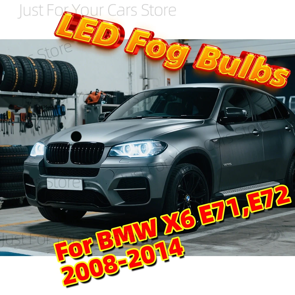 

2x 6000K Car DRL Lamps LED Daytime Running Light For BMW X6 E71,E72 2008-2014 2007 2008 2009 2010 2011 2012 2013