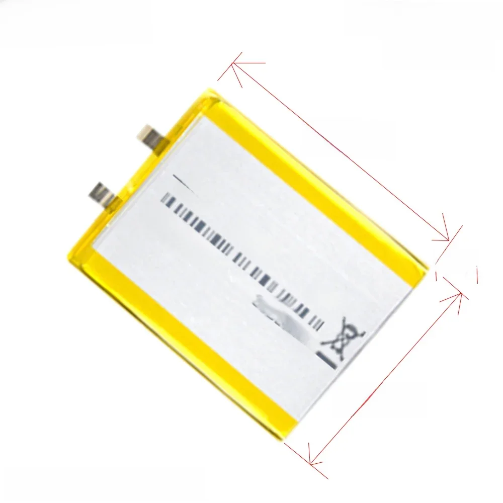 3.7V 3.8V Li Polymer Lithium Battery For wireless charging medical device 645464 645565 Lithium battery 3500mAh
