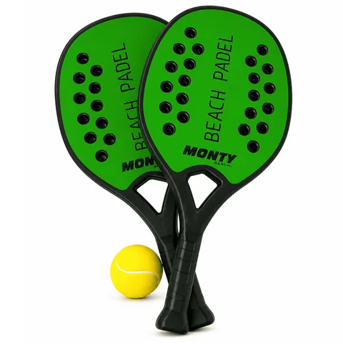 Set de Palas Beach Padel con Pelota