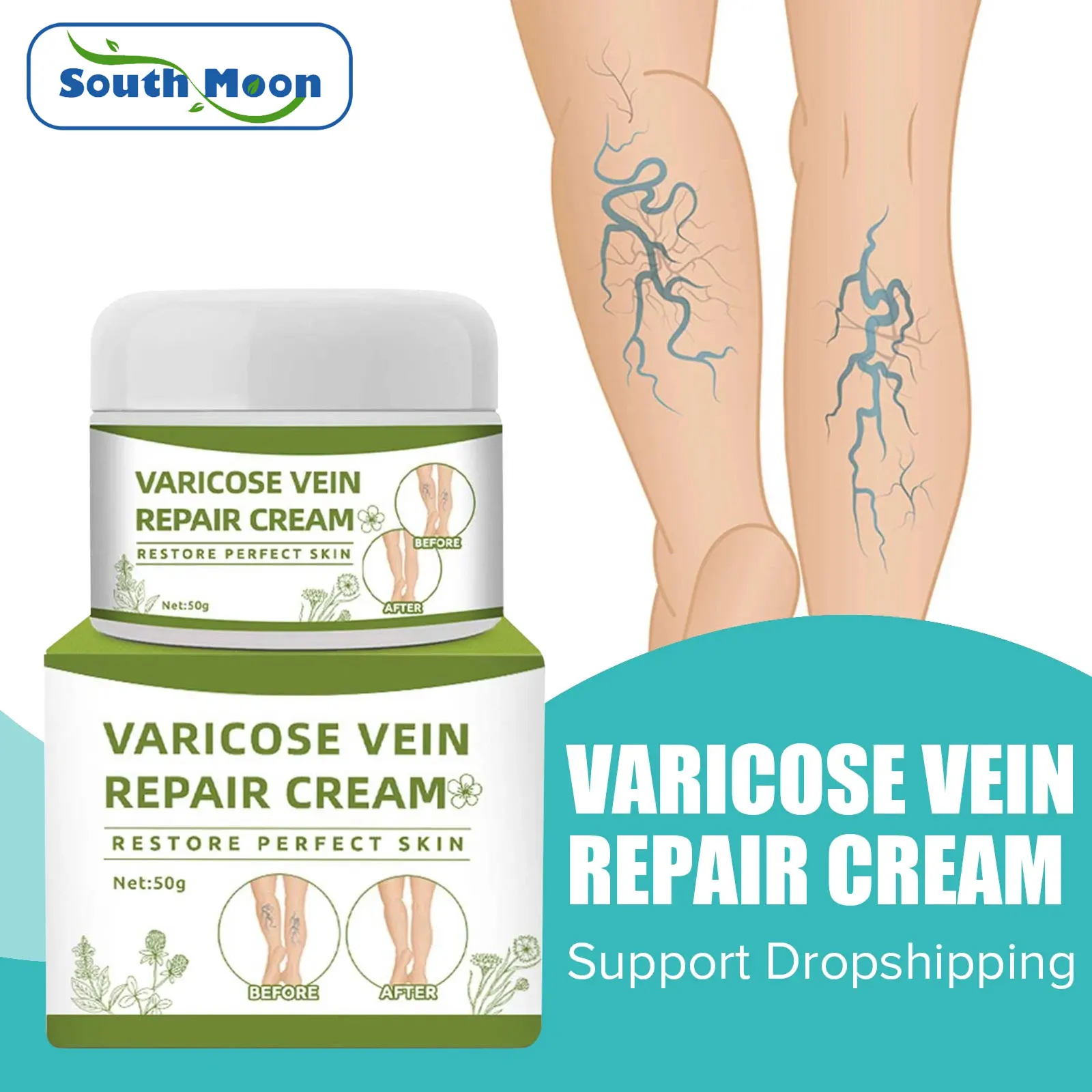 

Varicose Vein Repair Cream Tongmai Effective Relieves Leg Bulge Pain Treatment Cream Vasculitis Phlebitis Remove Vein 50g