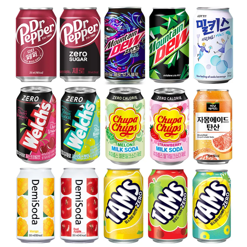 Sweet nectar 20 kinds of carbonated acid 355ml 24 can of fat/Toms-e-Je-as-well Chis-to-Tam-e-de-Welches-to-Dr-Pepperm Mountain Due Demi-Sodamil Kismi nimade Chupa's