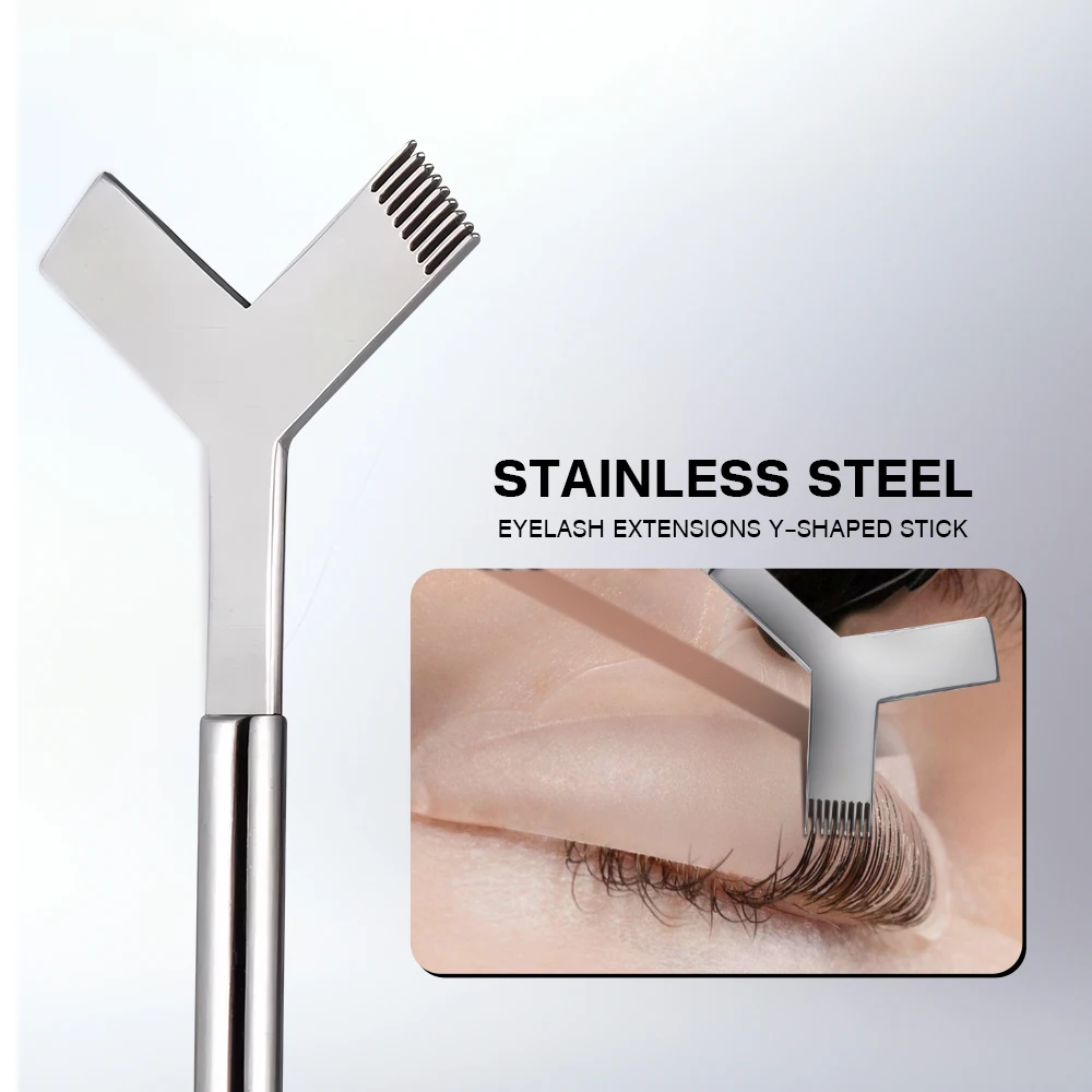 Professional Eyelash Separator Tool, Stainless Steel Lash Lift Tool with Comb for Lash Lift and Perming