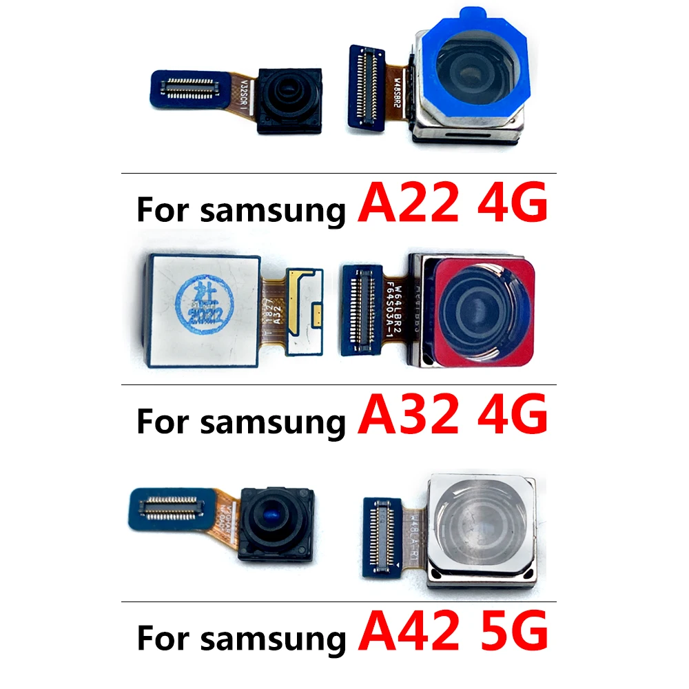 Rear Back Camera For Samsung A52 A72 A31 A41 A22 A32 A42 4G 5G Camera Module Backside Replacement Parts