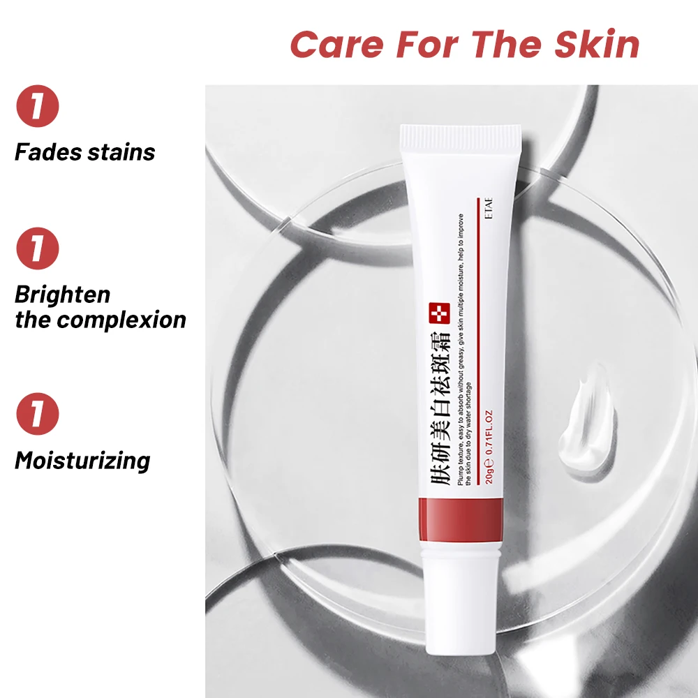 20g Whitening Freckle Cream Niacinamide Brightening Moisturizing Skin Remove Diminising Stains Acne Multiple Types