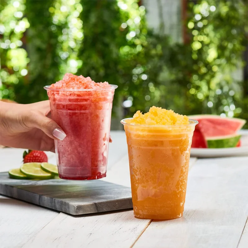 

10-Pack Disposable Plastic Coffee Cups, Lightweight Takeaway Drink Cups for Homemade Beverages, Coffee & Daily Drink Packaging