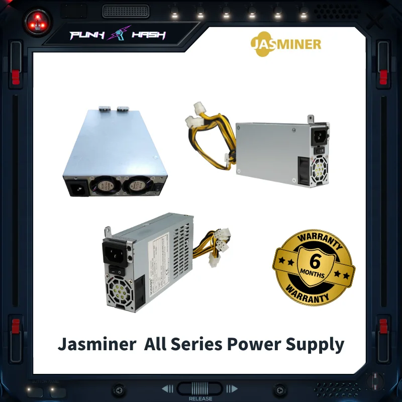 Original Jasminer PSU ASIC Miner Power Supply BP-H 3300W 1200W 600W Miner Parts for X16 Q X4 X4-1U All Series Half Year Warranty