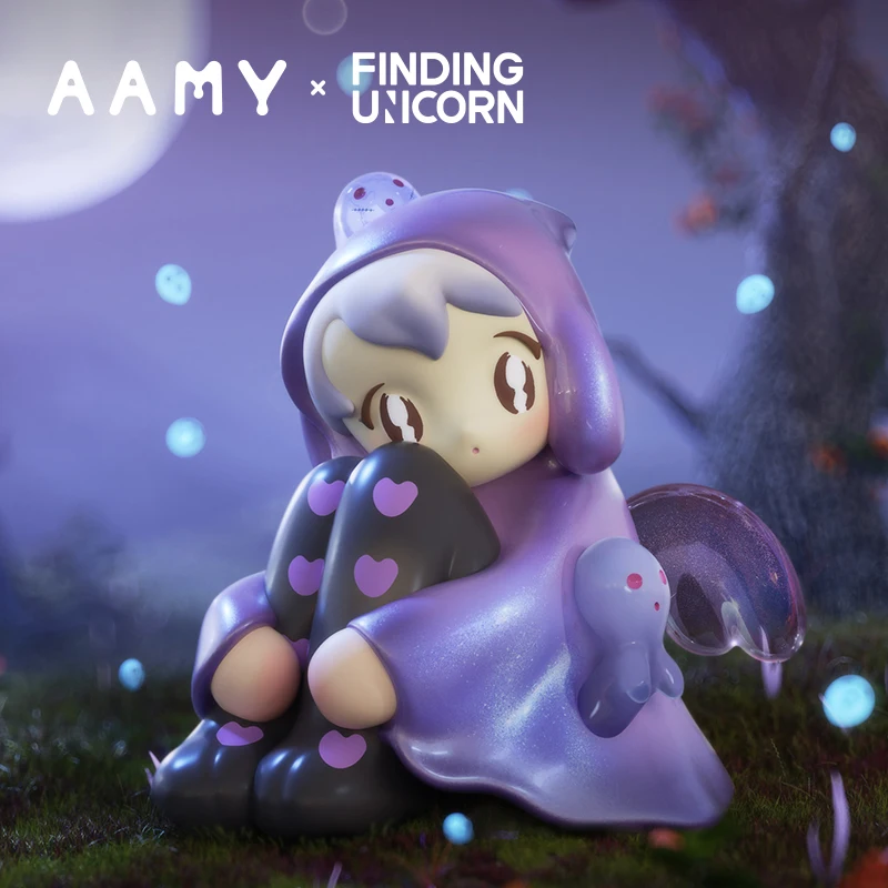 Finding Unicorn AAMY The Magicians Story Series Blind Box Action Figures Kid Toy Birthday Gift Kawaii Toy Figures Mystery Box